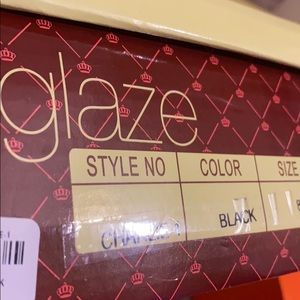 Glaze heels